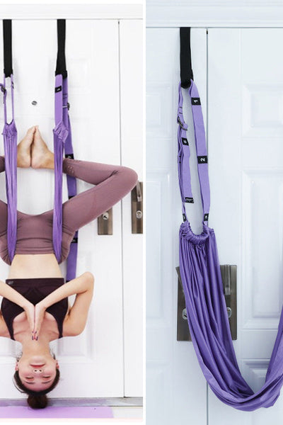 Fitness Hip Stretch Yoga Belt Inverted Rope Pull Stretch Belt Split Lo