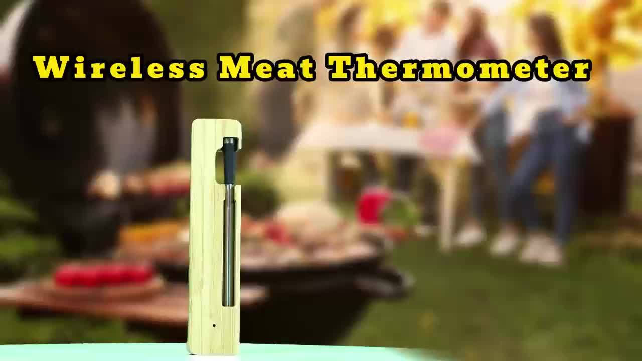 Smart BBQ Thermometer with 16ft Range