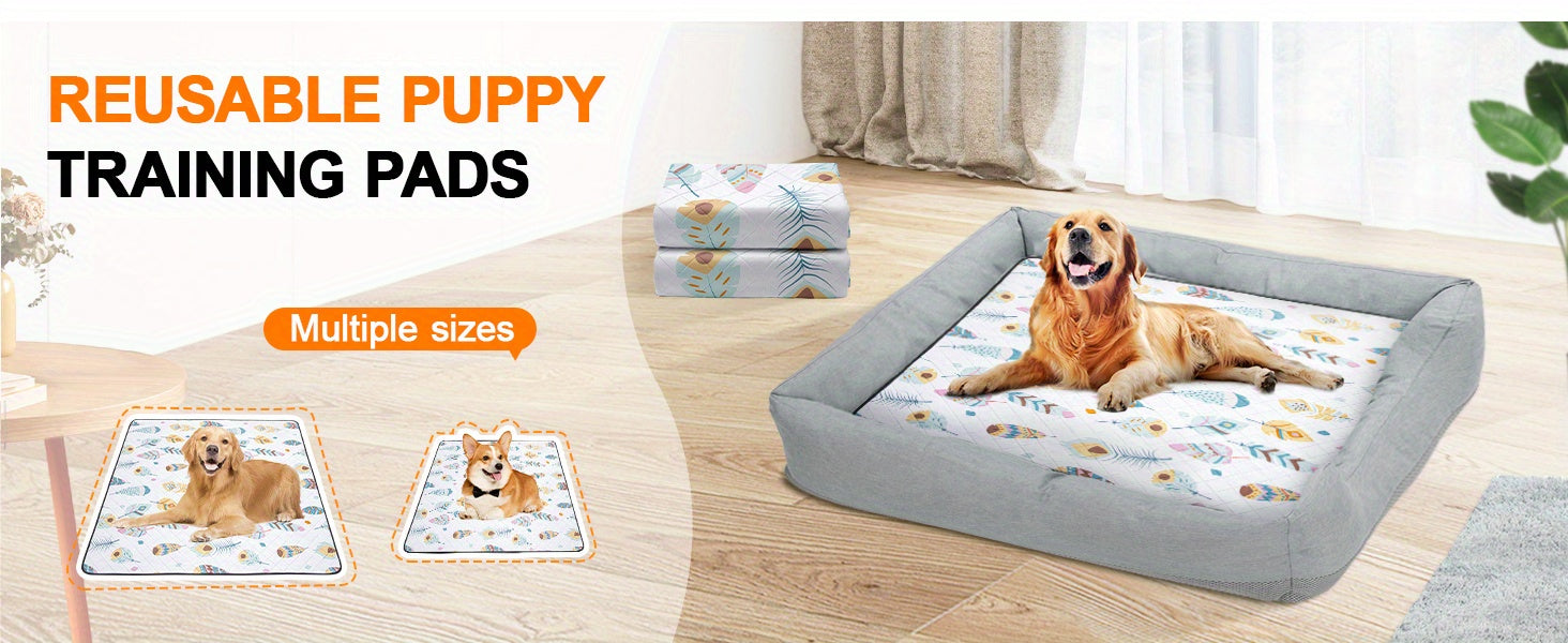 Washable Pee Pads For Dogs, 2 Pack