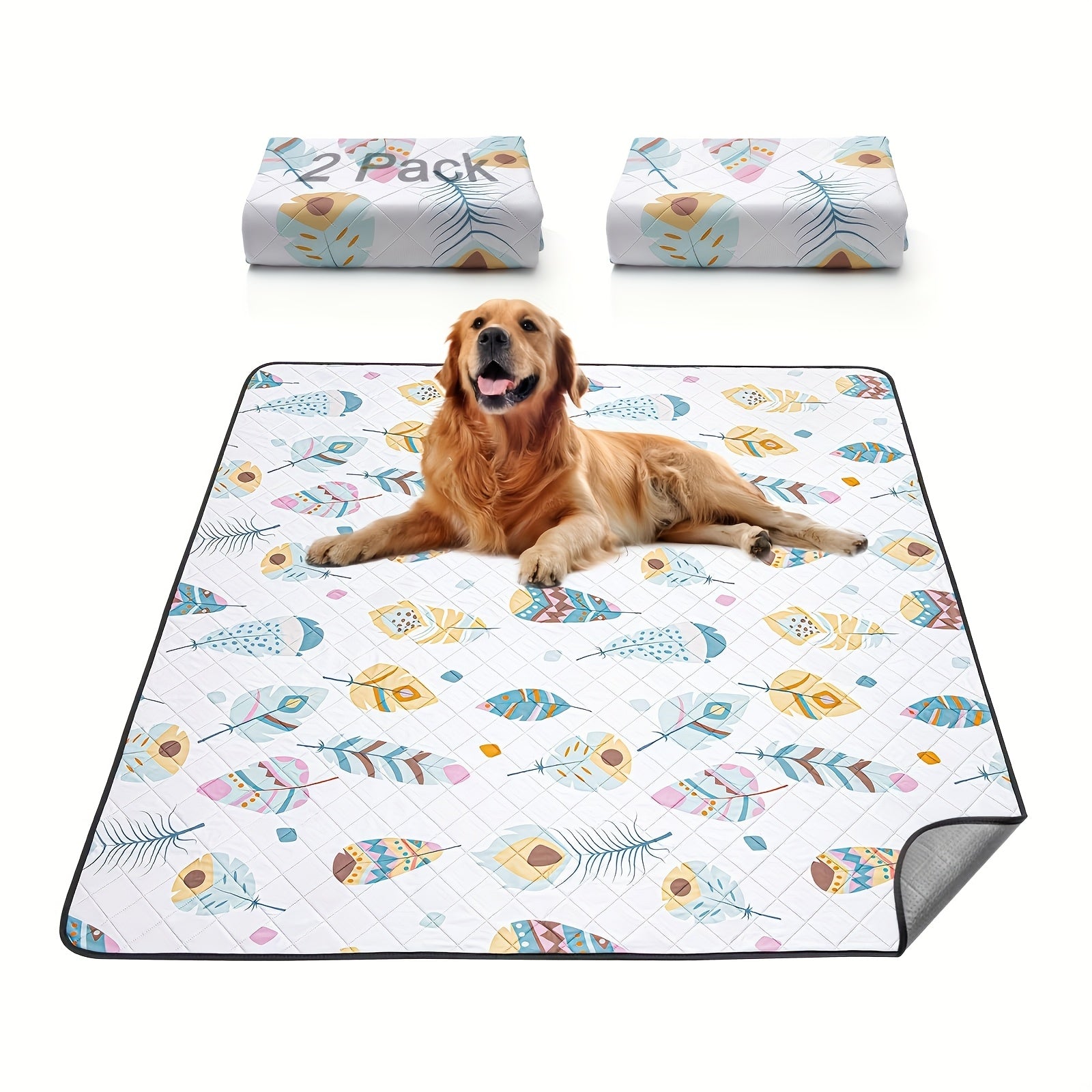 Washable Pee Pads For Dogs, 2 Pack