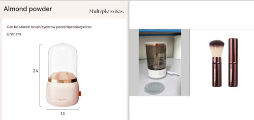 Women Eye Shadow Brush Cleaning Tool Portable Electric Makeup Brush