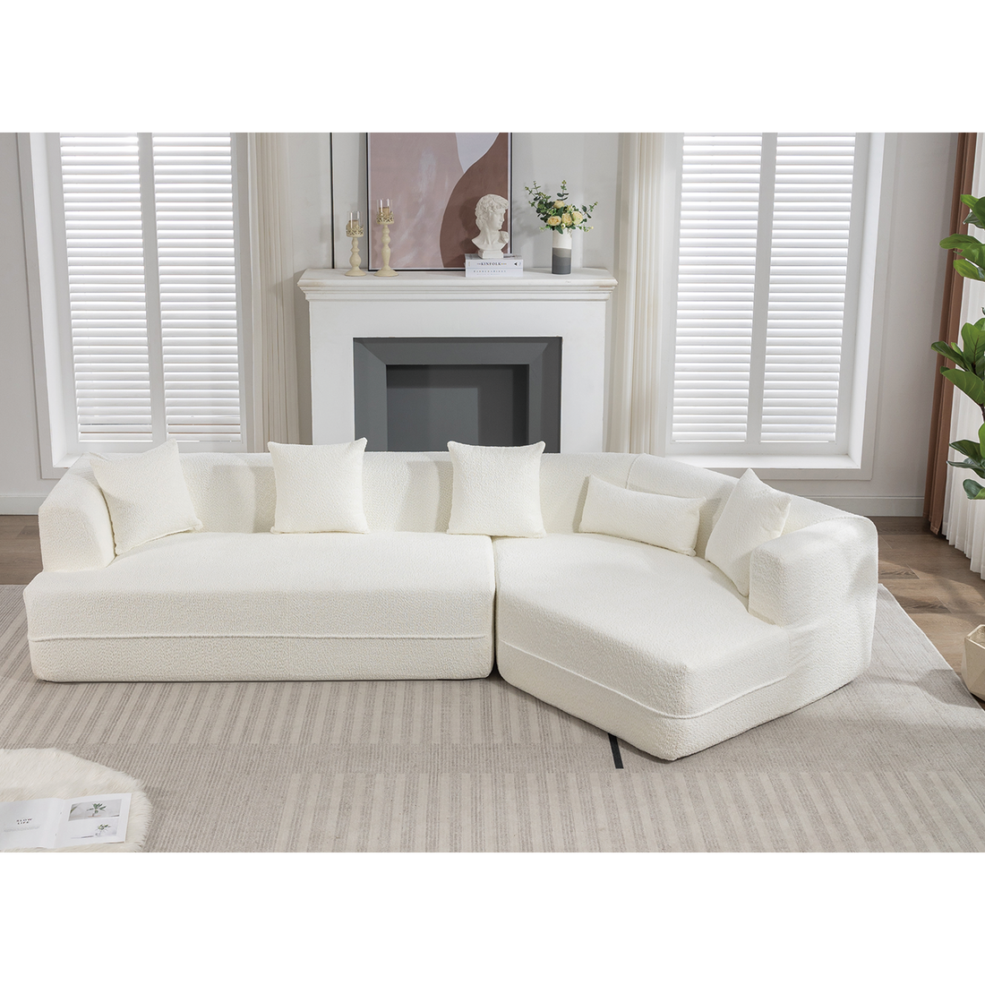 Modular sofa , modern minimalist style sofa, upholstered , free