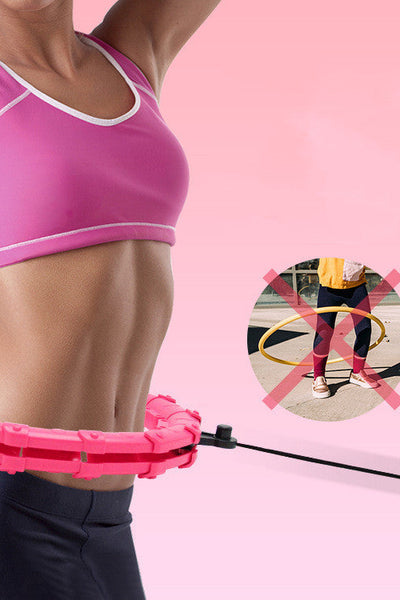 Fitness Ring Adjustable Sport Hoops Abdominal Thin Waist Exercise Deta