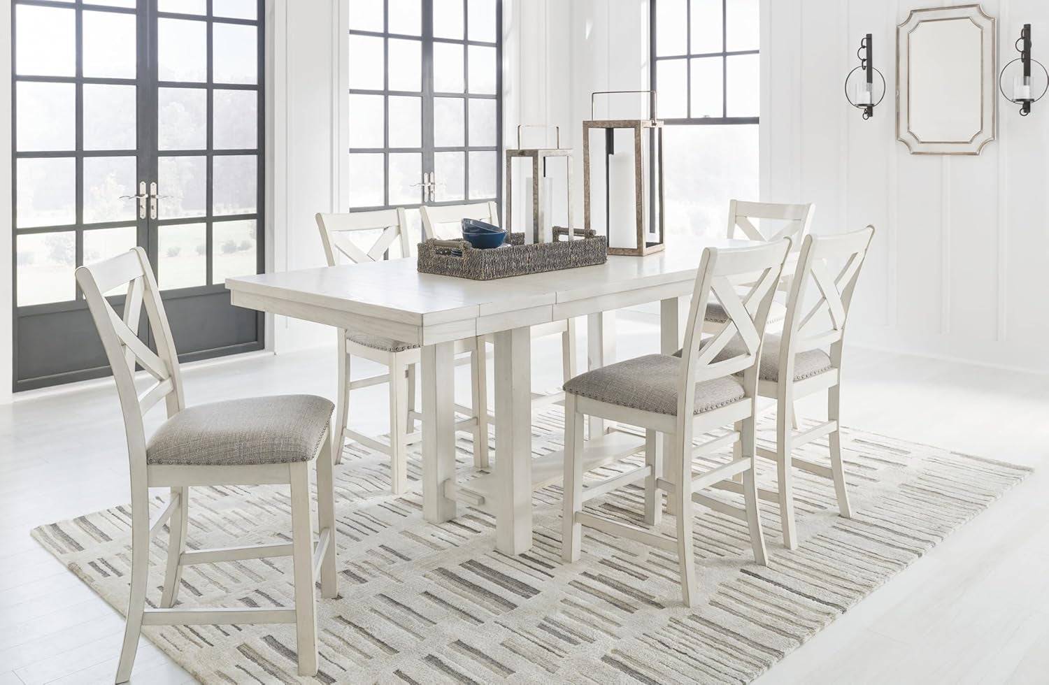 Robbinsdale Counter Height Dining Extension Table, 42" W X 86" D X 36"