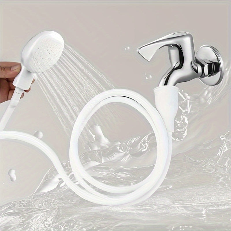 1pc Quick-Connect Portable Shower Head Attachment - Effortless Hair Washer & Pet Groomer - Durable Multifunctional Spray Nozzle for Sink Faucets - Easy Indoor/Outdoor Use
