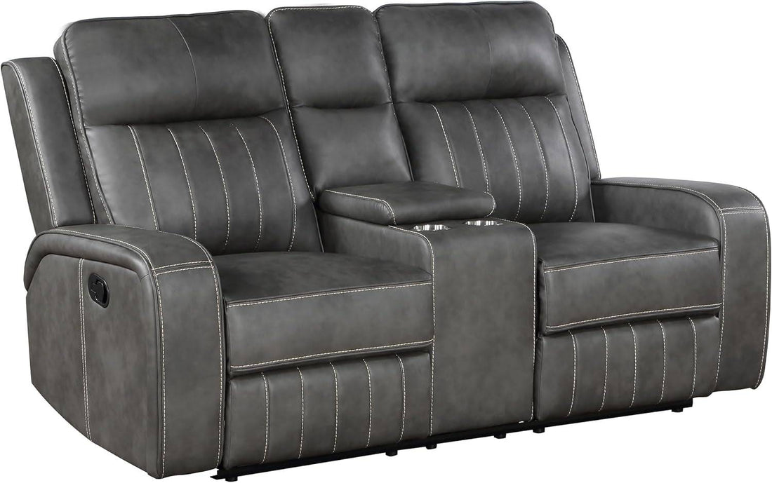 Gray Reclining Loveseat rana