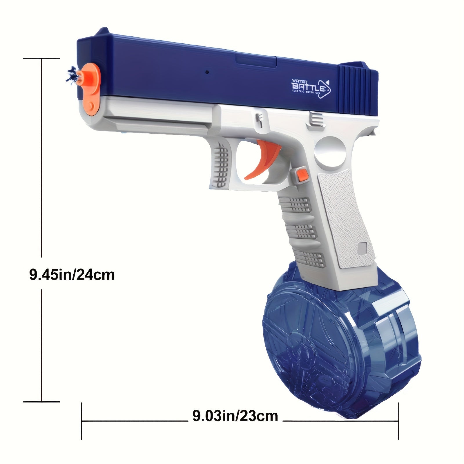 M1911 Glock Electric Water Gun - High-Quality Rechargeable Kids Toy with Large Water Capacity for Summer Games and Fun