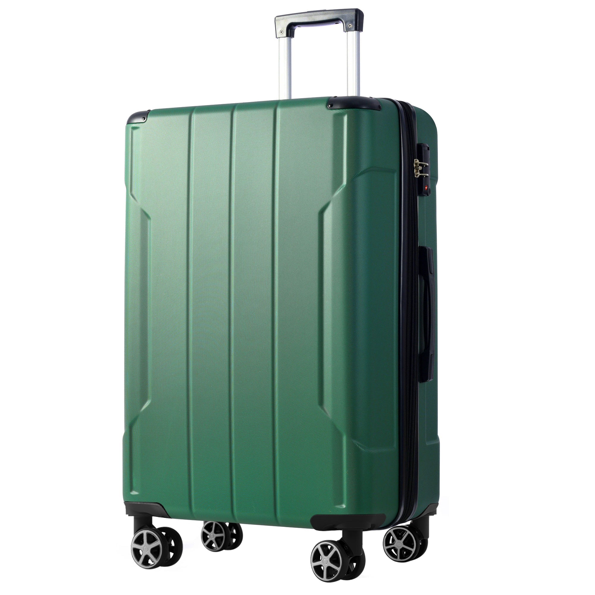 Hardshell Luggage, Lightweight Durable ABS Suitcases with Double