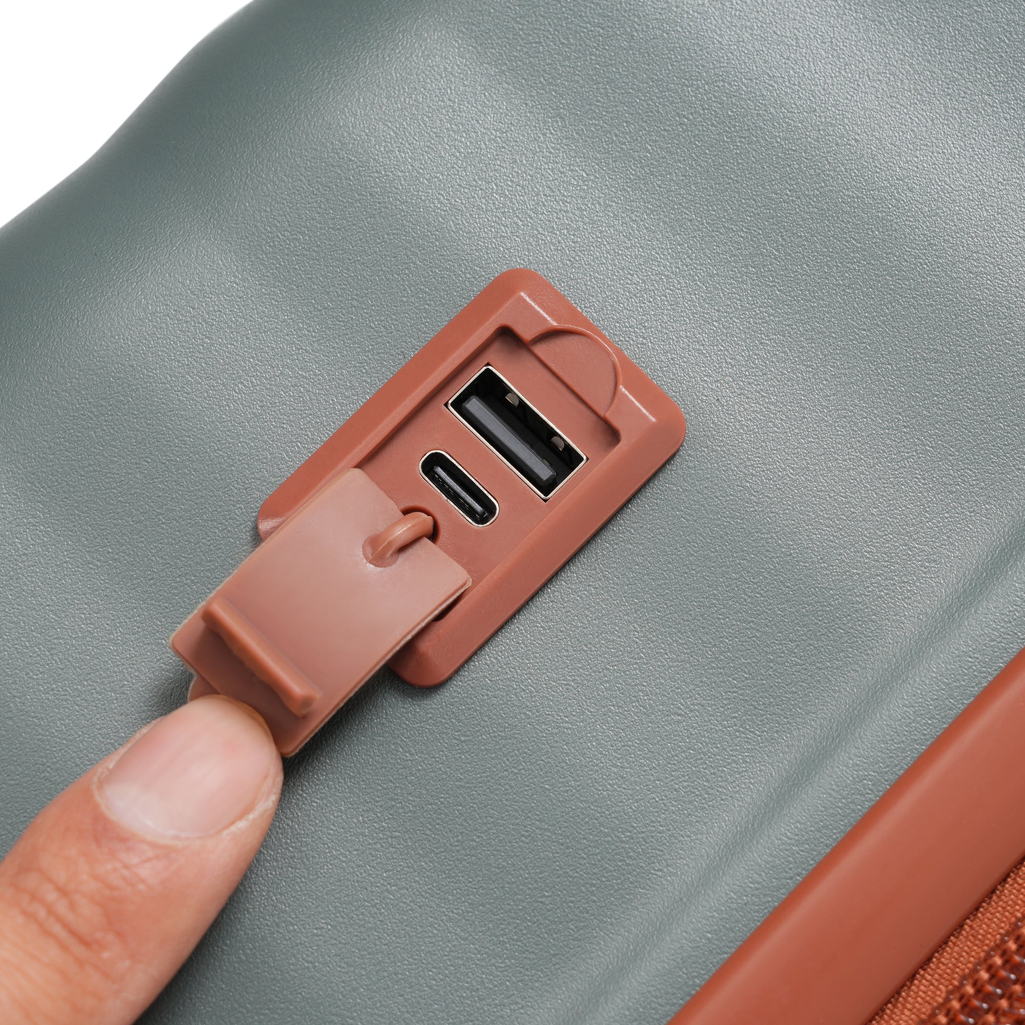 Luggage Sets 5 Piece with Front Opening , Hardside Expandable Carry on