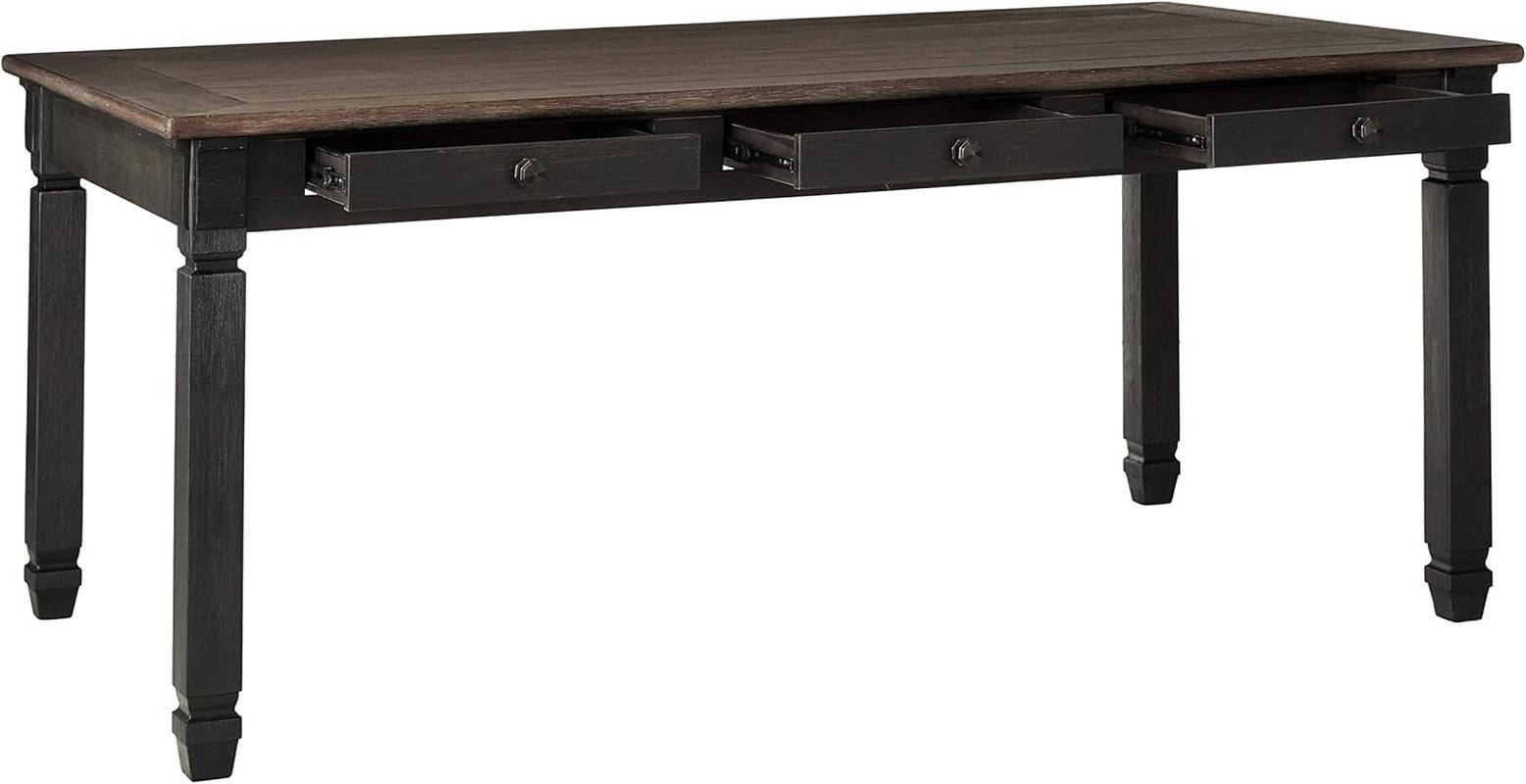 Tyler Creek Farmhouse Dining Table with Drawers, Seats up to 6, Almost