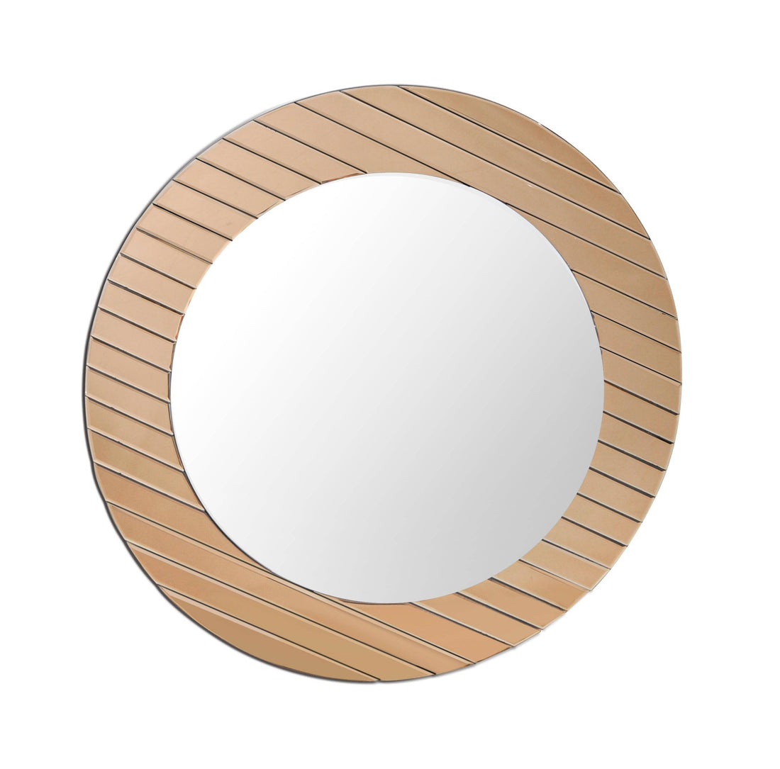 Yukon Gold Beveled Accent Mirror
