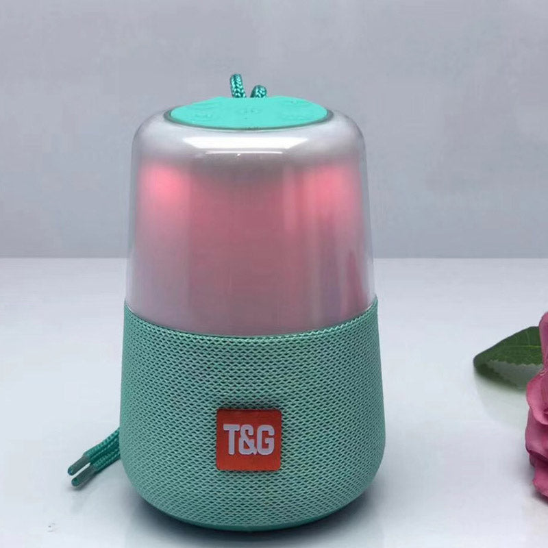 Portable BT TG168 vibrant LED audio device
