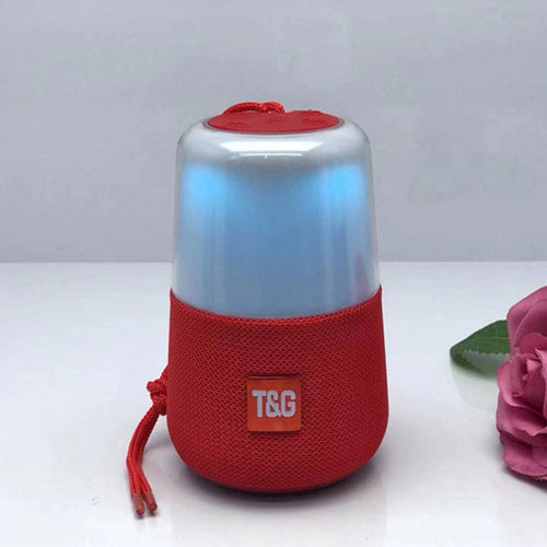 Portable BT TG168 vibrant LED audio device