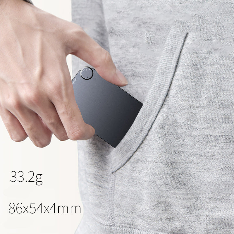 Slim Compact Audio Recorder for Lectures and Notes Portable Mini Sound