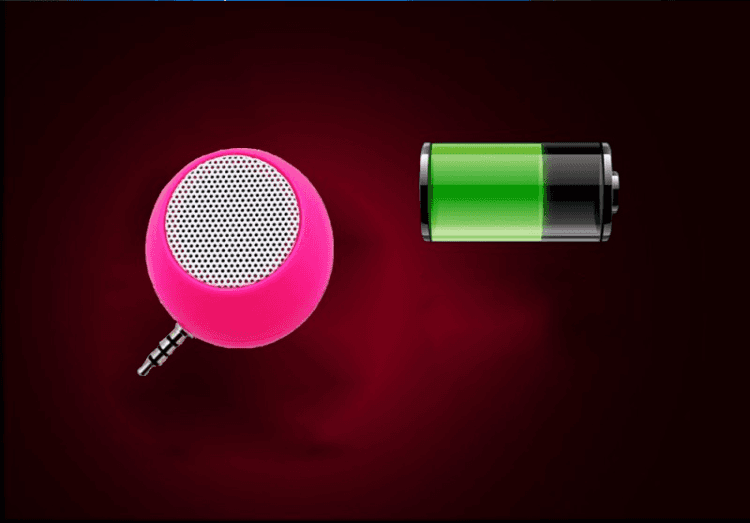 Portable mini audio device for phones