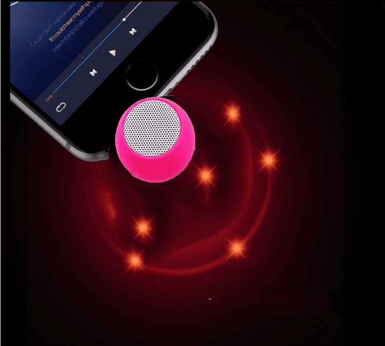 Portable mini audio device for phones