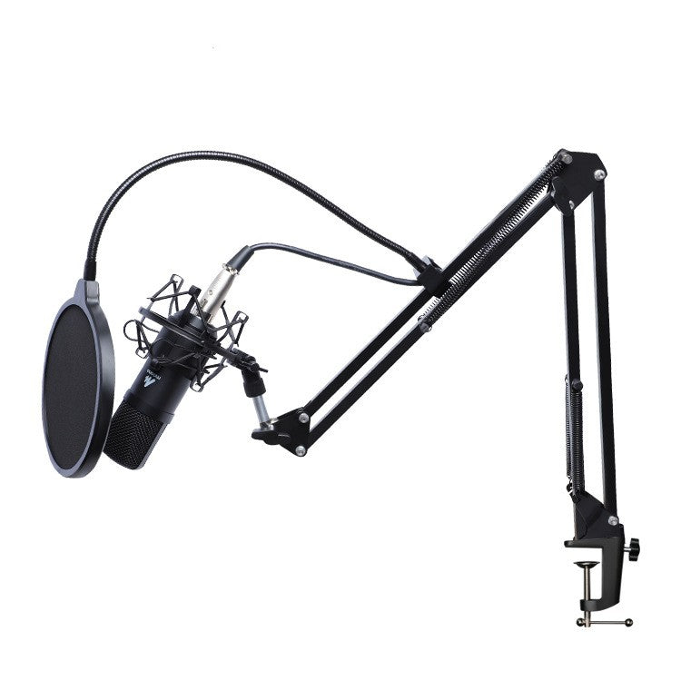 Portable Device Singing Condenser PC Audio Recording Mic Wired Vocal