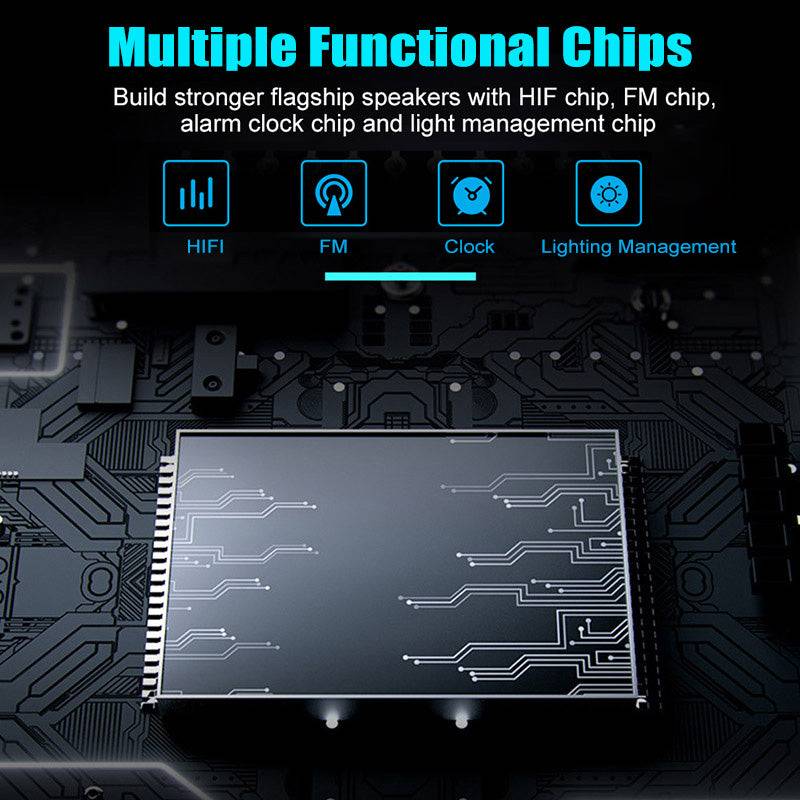 Compact bass-enhanced portable mini audio device