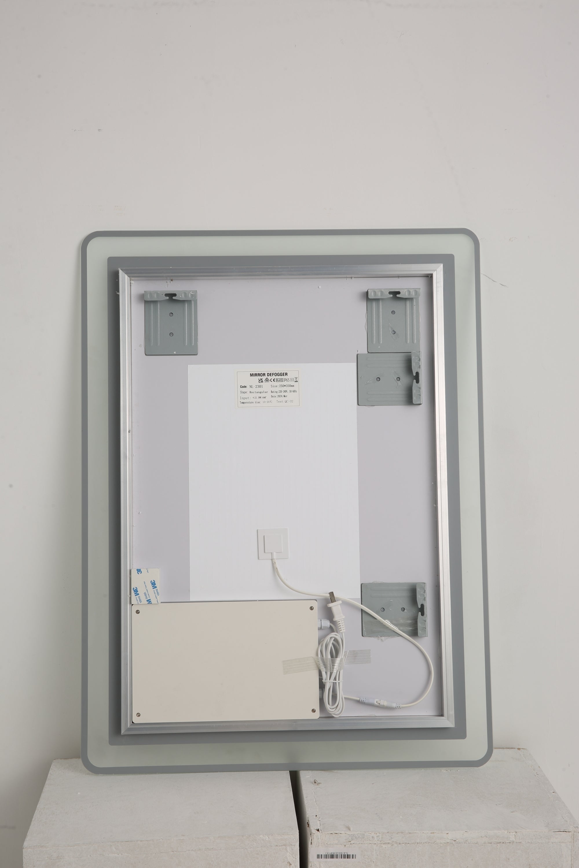 48*32 inch Bathroom Mirror with Led Lights , Anti-Fog Lighted Vanity