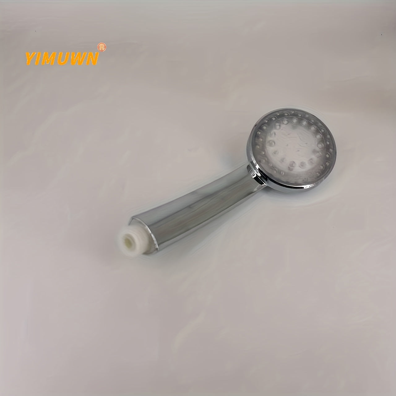 Automatically Color-Changing LED Rainfall Shower Head - 1pc Water Saving Showerhead with Temperature Sensor - Bathroom Accessories