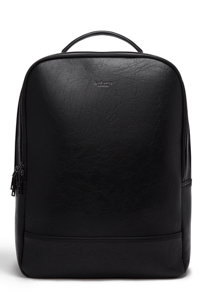 Black - Acacia Unisex Vegan Laptop Backpack