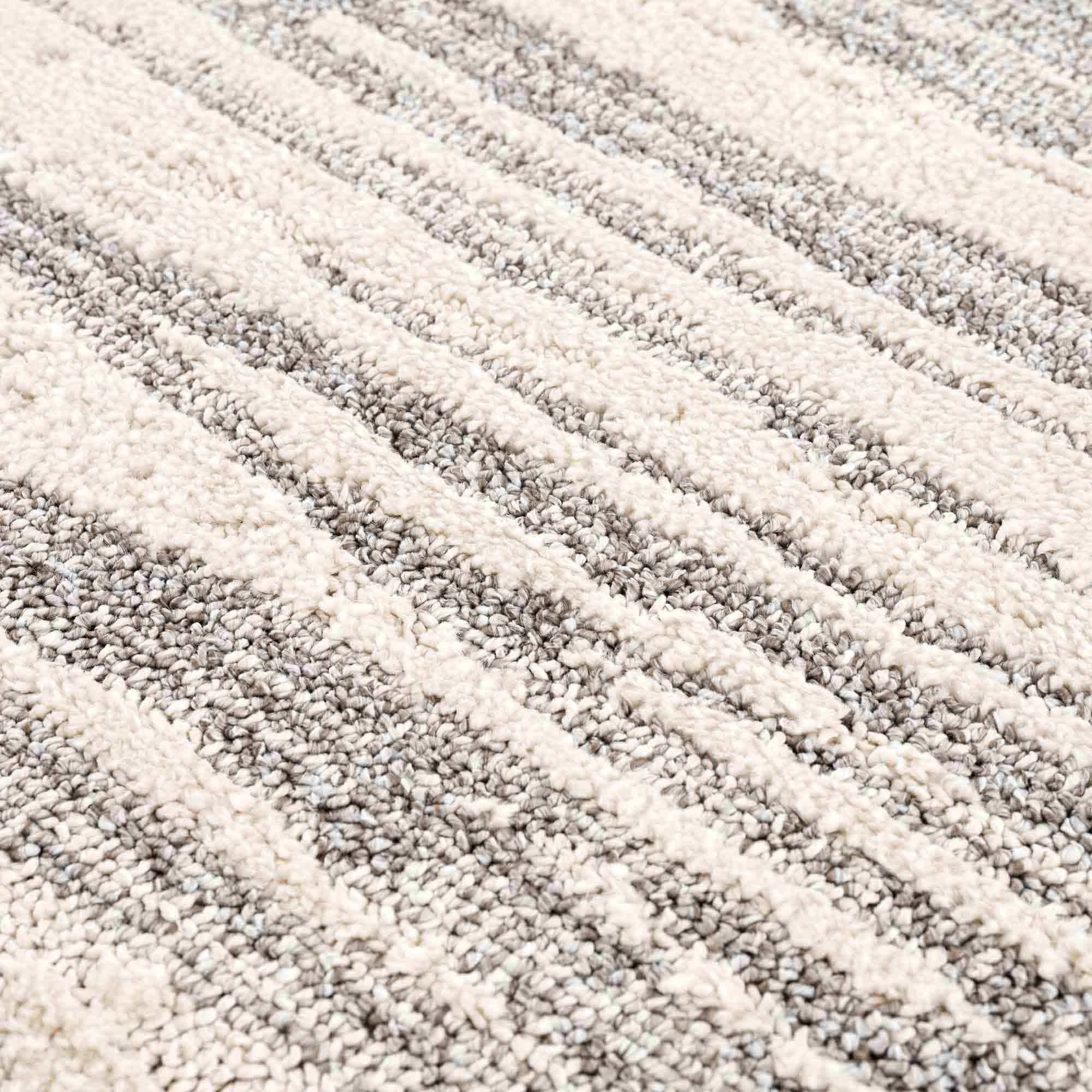 Lave Bone & Taupe Area Rug - Clearance