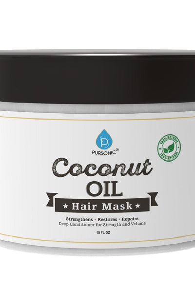 100% Natural Coconut Oil Hair Mask 10 Oz