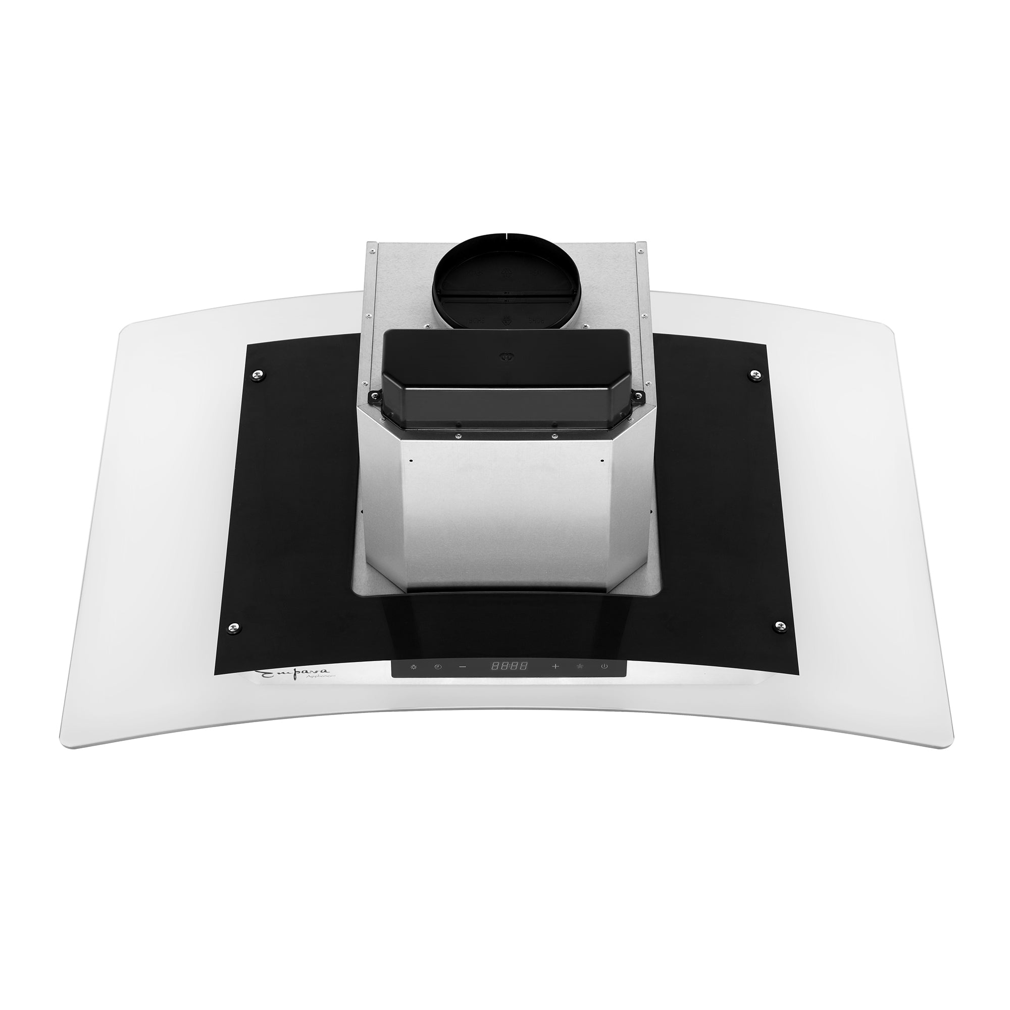 Empava 36RH09 36 in. 400 CFM Kitchen Island Wall Mount Ducted Range