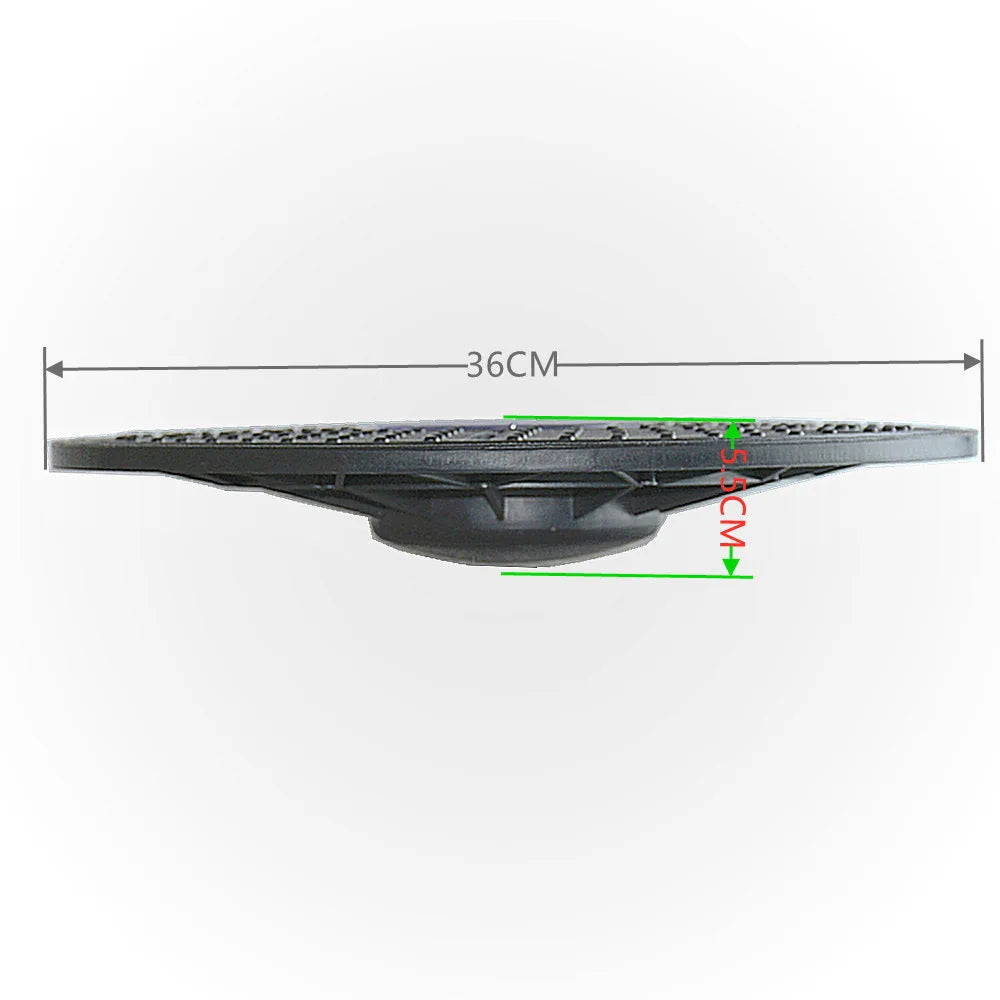 Yoga Balance Board Disc Stability Round Plates Exercise Trainer for Fitness Sports Waist Wriggling Fitness Balance Board XA275A