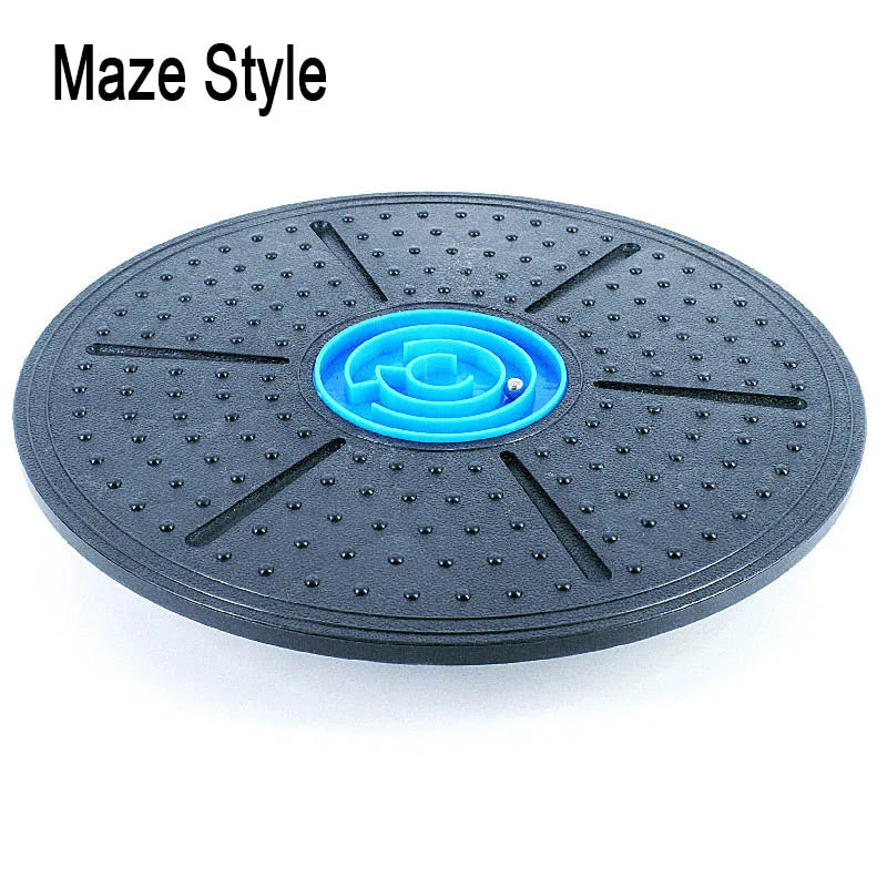 Yoga Balance Board Disc Stability Round Plates Exercise Trainer for Fitness Sports Waist Wriggling Fitness Balance Board XA275A