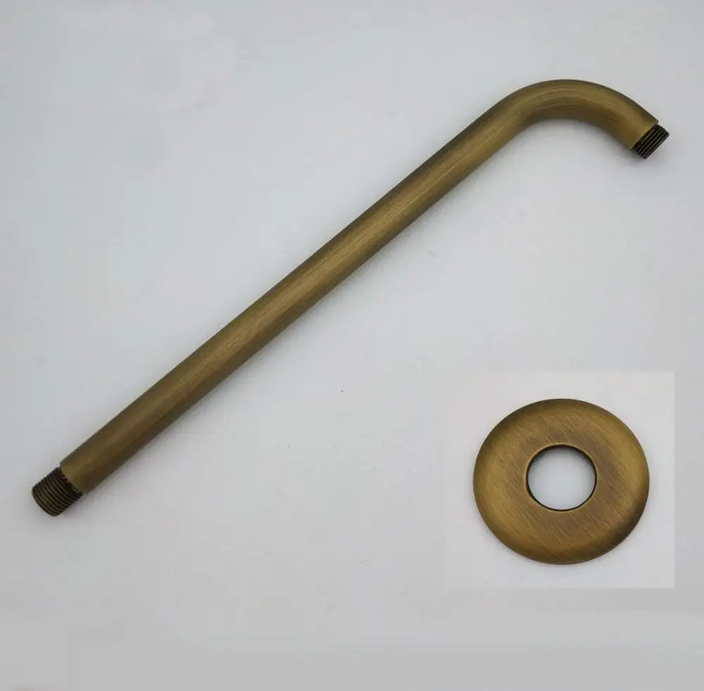 8 inch Round Shower Head Antique Brass Rainfall Shower Head Bathroom Shower Faucet Shower head Spray Shower Arm