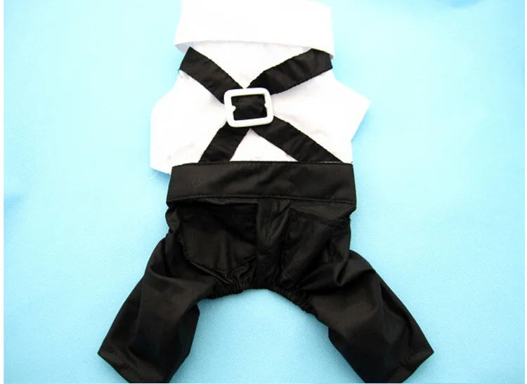 Dog Tuxedo Suit Costume