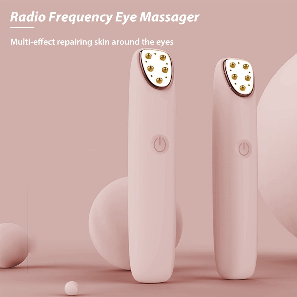 RF Radio Frequency Eye Massager Anti-Ageing Wrinkle Massager Portable