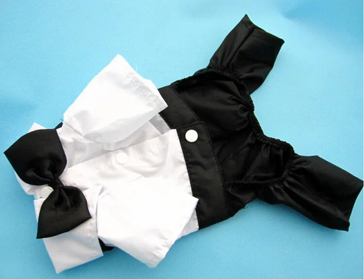Dog Tuxedo Suit Costume