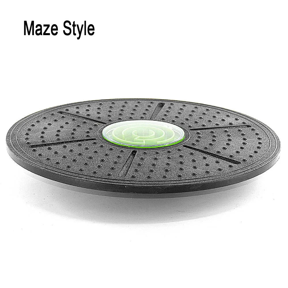 Yoga Balance Board Disc Stability Round Plates Exercise Trainer for Fitness Sports Waist Wriggling Fitness Balance Board XA275A