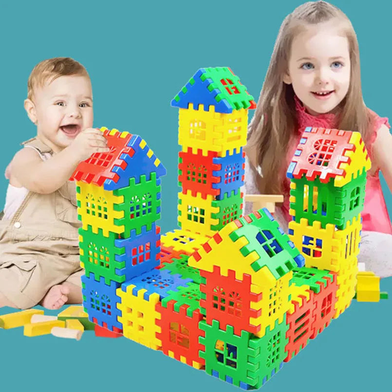 Children's plastic building blocks online