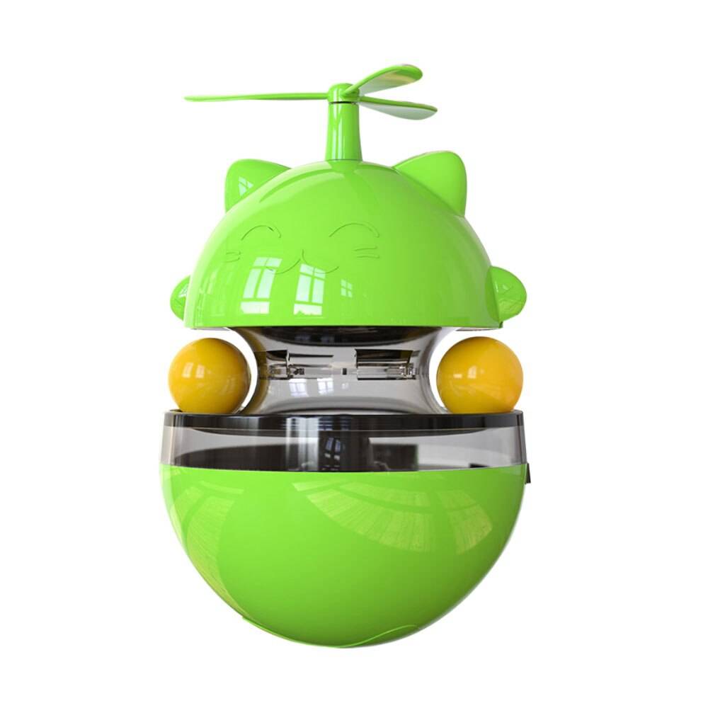 Interactive Cat Toys Funny Pet Slow Leaking Food Dispenser