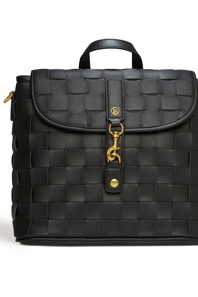 Rosie Black Mini Backpack