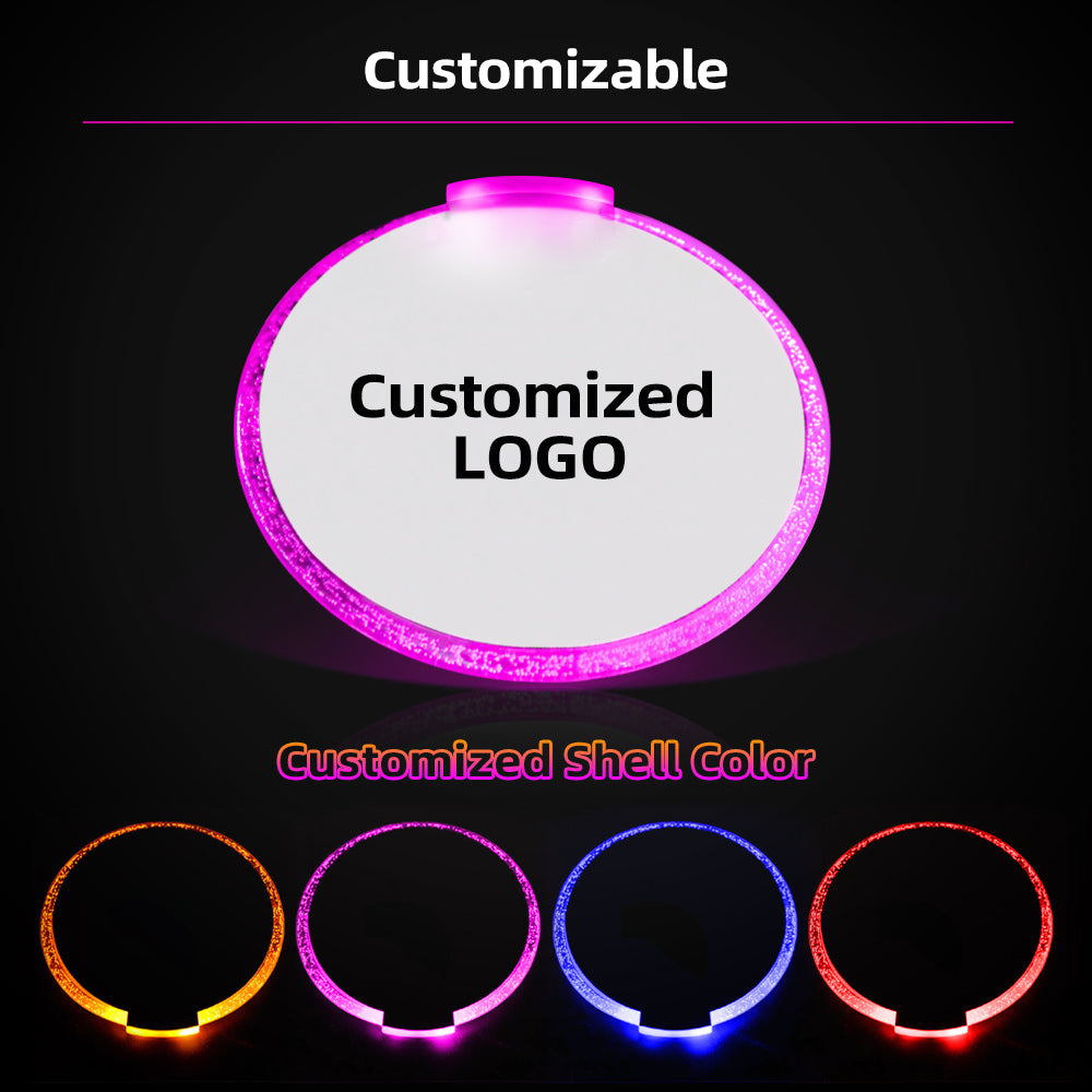 Party Supplies Bottle Acrylic Led Light Coaster (200 Pack)