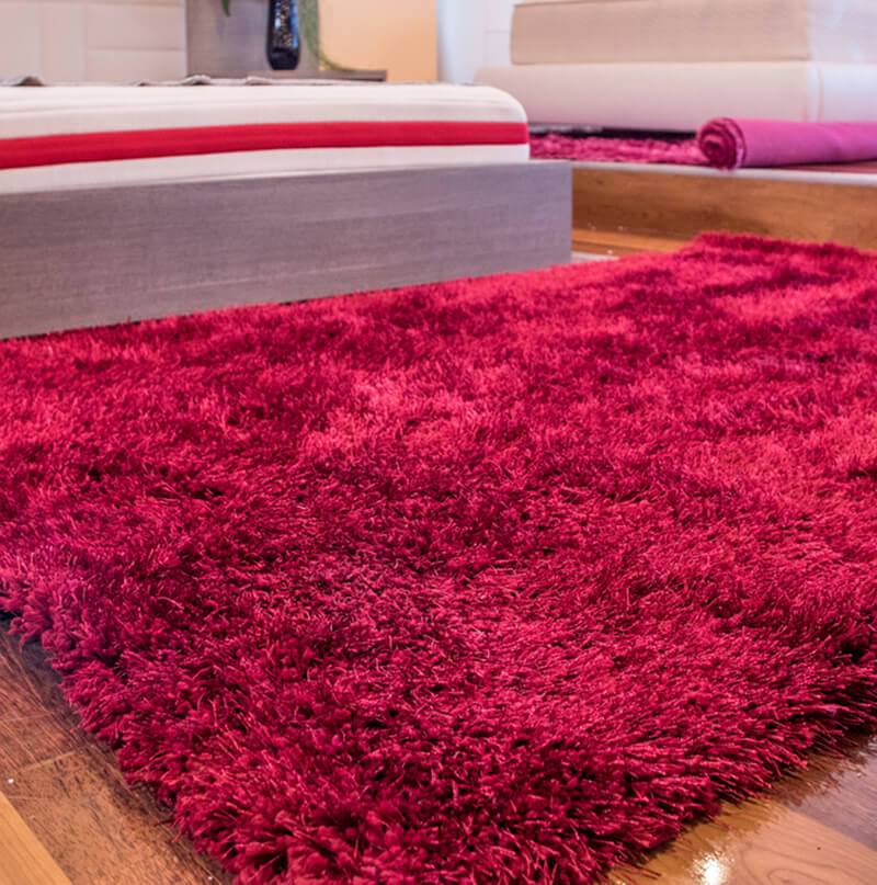 Chubby Burgundy Area Rug (8-ft x 11-ft)
