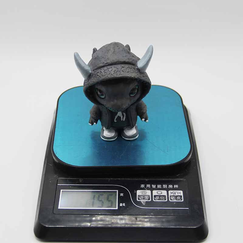 Cool Dragon Figurines,6" Dragon Statue Mini Resin Decor Cute Cartoon Dragon Statues Set Fun Gift for Statue Collectors