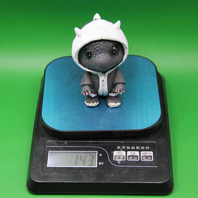 Cool Dragon Figurines,6" Dragon Statue Mini Resin Decor Cute Cartoon Dragon Statues Set Fun Gift for Statue Collectors