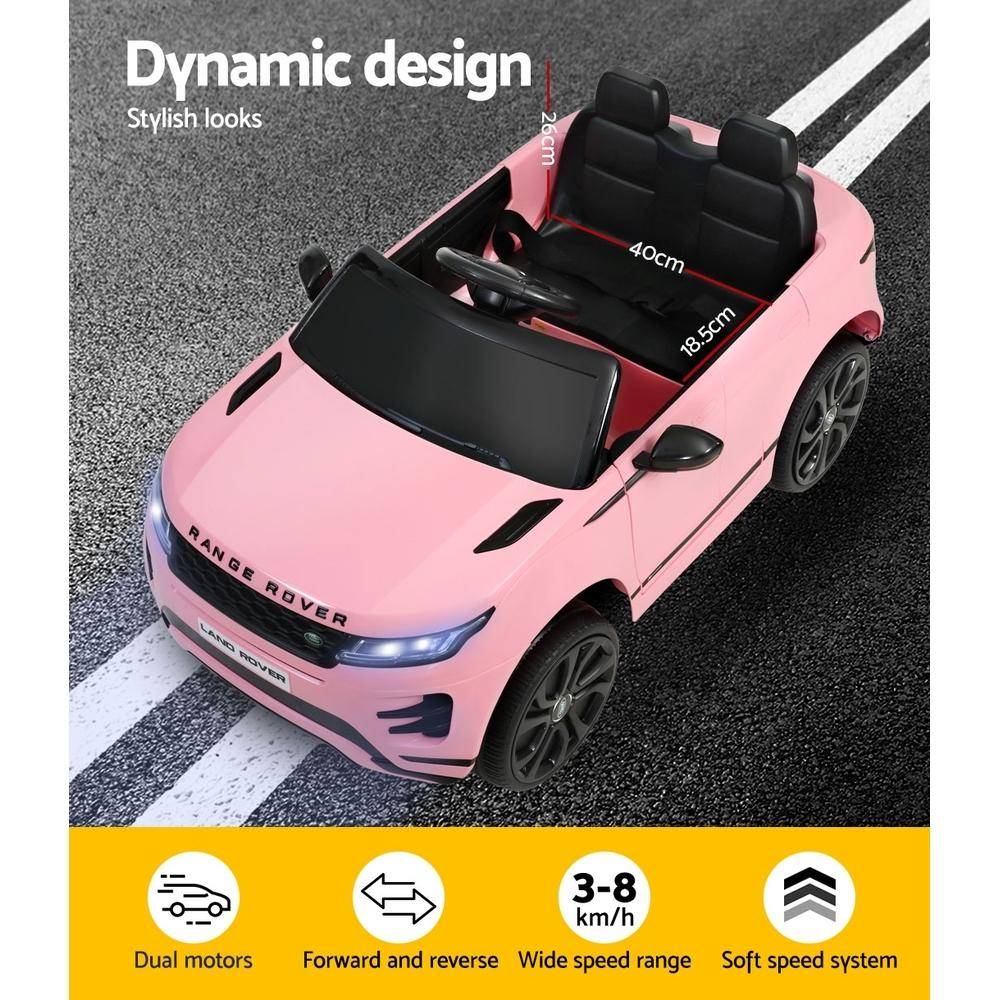 Kids Electric Ride On Car Land Rover Licensed Toy Cars Remote 12V