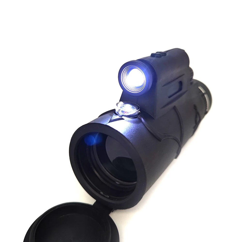 12x50 /10x42 BAK4 Prism & FMC Monocular Telescope for Cruise Bird Watching Hunting Shooting Camping Hiking Boat Spy