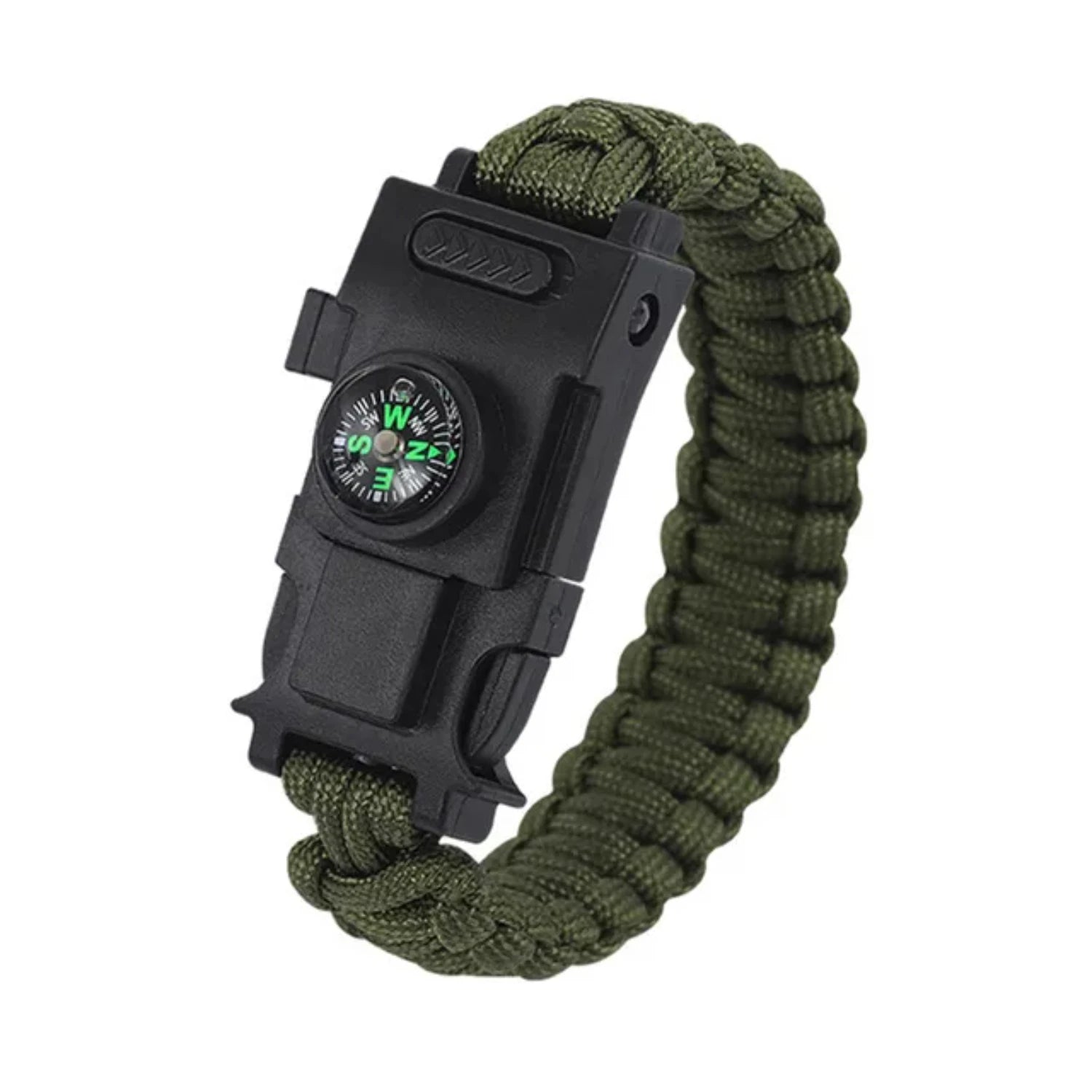 Top-Quality 4mm Paracord 550 Bracelet with Emergency Lights - Essential Outdoor Survival Gear