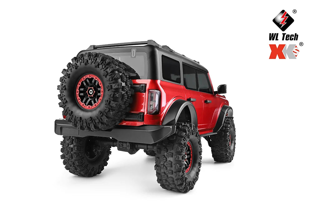 WLtoys 104020 1/10 Professional RC Car Off Road 4x4 2.4G 4WD Remote Control Cars 45 Minutes Working Time Climbing Car Adult Toy