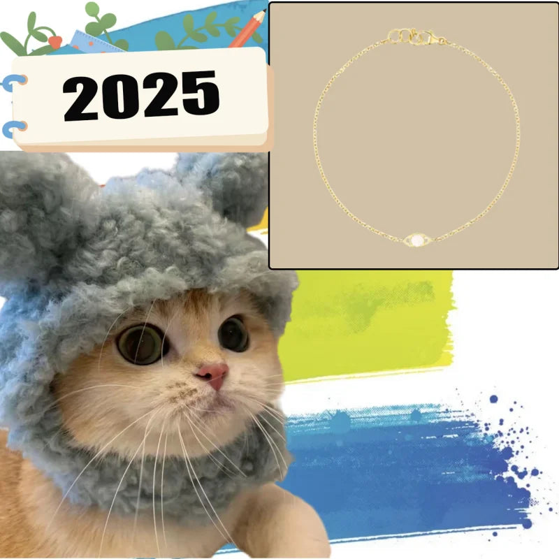 2025 New high-end Spanish fashion cat accessories, fashionable pet gifts holiday party gifts, high-quality high-end products 27