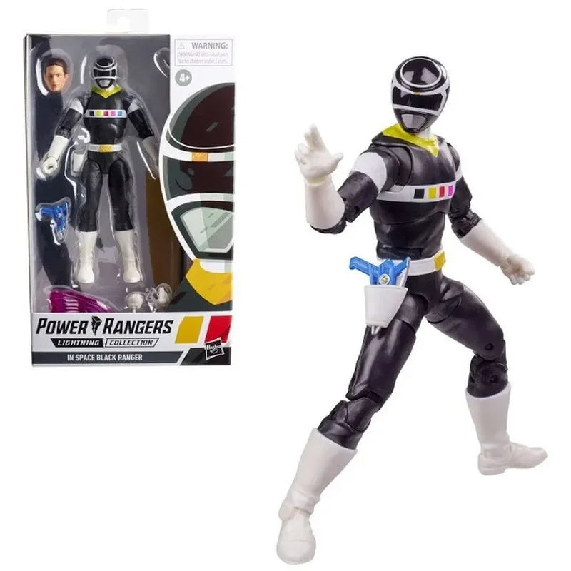 In Stock Power Ranger Original Collection In Space Black S.p.d. Green Lost Galaxy Blue Ranger Action Figure Toys Chrismas Gifts