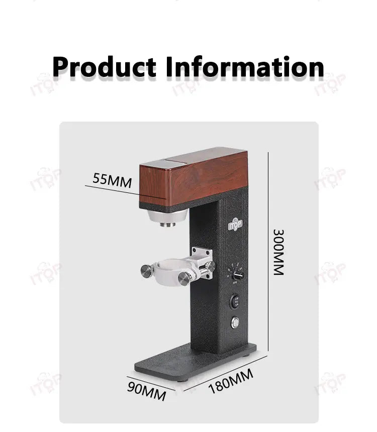ITOP-MG-U Hand Grinder Grinding Support 50-300RPM Variable Speed Adjustment Coffee Milling Stand Suitable for Most Hand Grinder