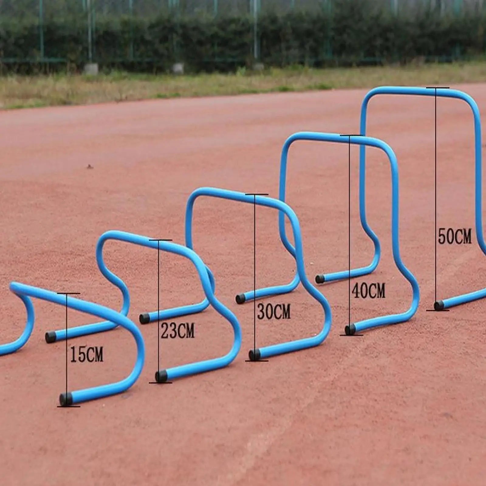 5 Pieces Agility Speed Training Hurdles Obstacles Speed Hurdles for Foot Exercise Soccer Hurdle Training Workout Outdoor Sports